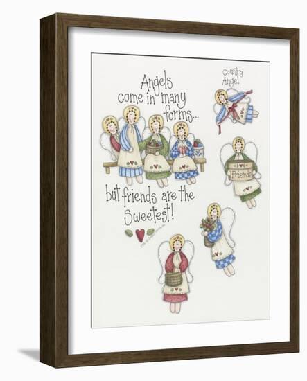 Angel Collage-Debbie McMaster-Framed Giclee Print