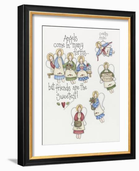 Angel Collage-Debbie McMaster-Framed Giclee Print