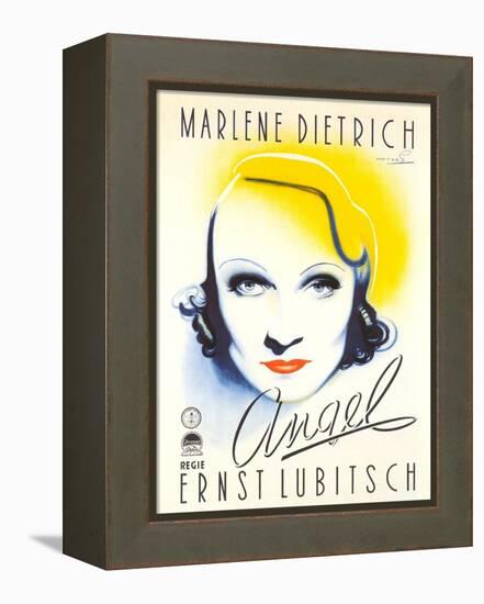 Angel, Dutch Movie Poster, 1937-null-Framed Stretched Canvas