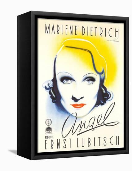 Angel, Dutch Movie Poster, 1937-null-Framed Stretched Canvas