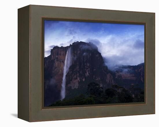 Angel Falls at Dawn, Canaima National Park, Guayana Highlands, Venezuela-Jane Sweeney-Framed Premier Image Canvas