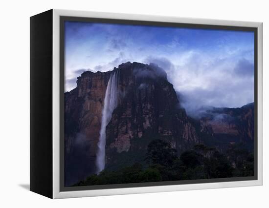 Angel Falls at Dawn, Canaima National Park, Guayana Highlands, Venezuela-Jane Sweeney-Framed Premier Image Canvas