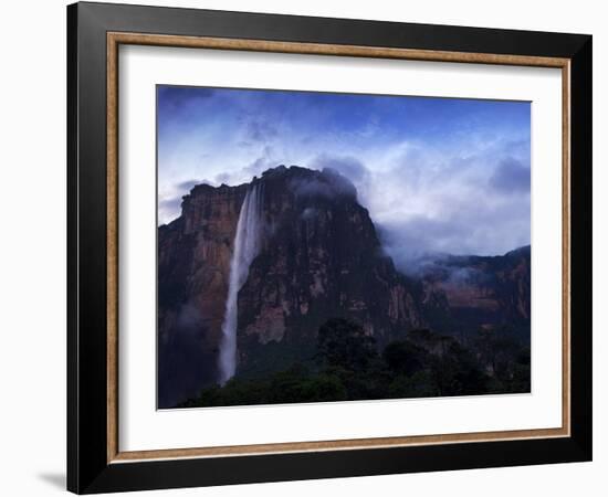 Angel Falls at Dawn, Canaima National Park, Guayana Highlands, Venezuela-Jane Sweeney-Framed Photographic Print