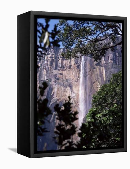 Angel Falls, Canaima National Park, Unesco World Heritage Site, Venezuela, South America-Charles Bowman-Framed Premier Image Canvas