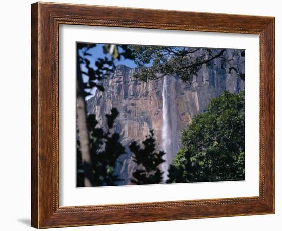 Angel Falls, Canaima National Park, Venezuela, South America-Charles Bowman-Framed Photographic Print