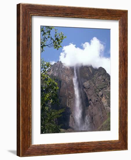 Angel Falls, Canaima National Park, Venezuela, South America-Charles Bowman-Framed Photographic Print