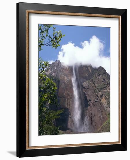 Angel Falls, Canaima National Park, Venezuela, South America-Charles Bowman-Framed Photographic Print