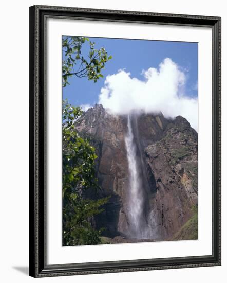 Angel Falls, Canaima National Park, Venezuela, South America-Charles Bowman-Framed Photographic Print