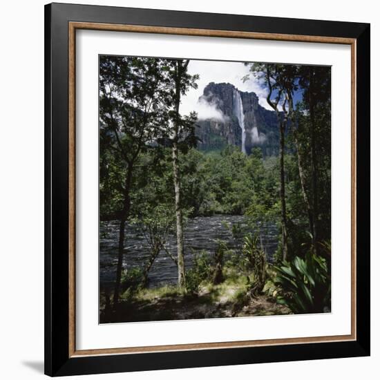 Angel Falls Orinoco Basin Canaima National Park Venezuela-null-Framed Photographic Print