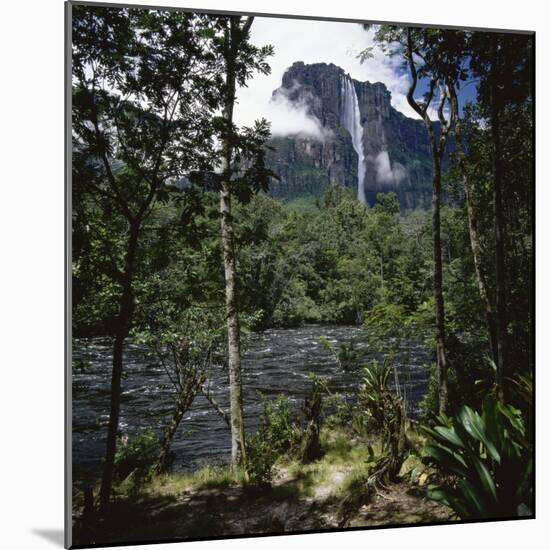 Angel Falls Orinoco Basin Canaima National Park Venezuela-null-Mounted Photographic Print