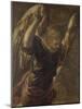 Angel from the Annunciation to the Virgin-Jacopo Tintoretto-Mounted Art Print