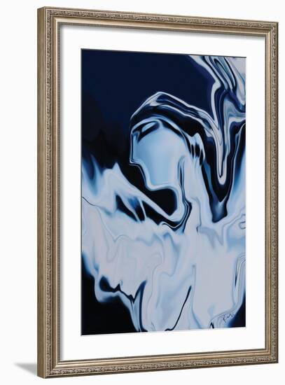 Angel in Blue-Rabi Khan-Framed Art Print