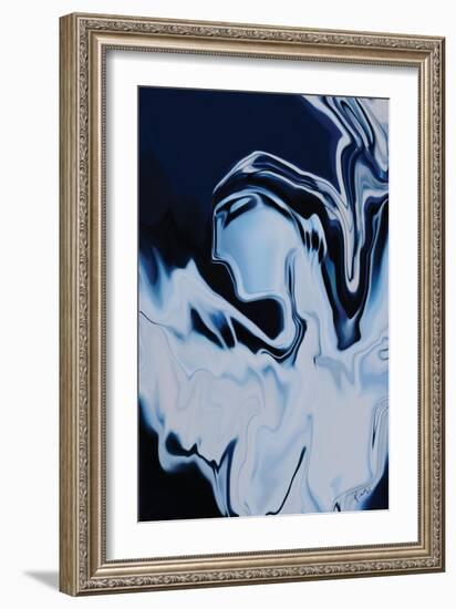 Angel in Blue-Rabi Khan-Framed Art Print