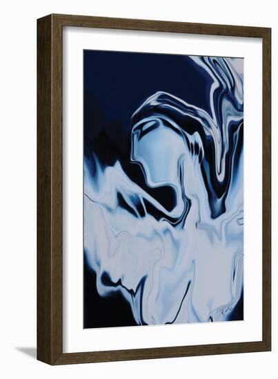 Angel in Blue-Rabi Khan-Framed Art Print