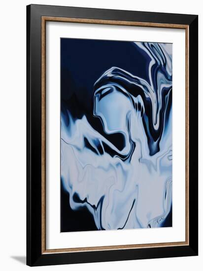 Angel in Blue-Rabi Khan-Framed Art Print