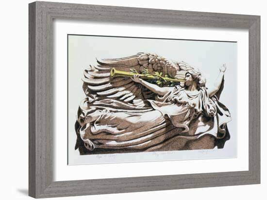 Angel in Chicago-Helen J. Vaughn-Framed Giclee Print