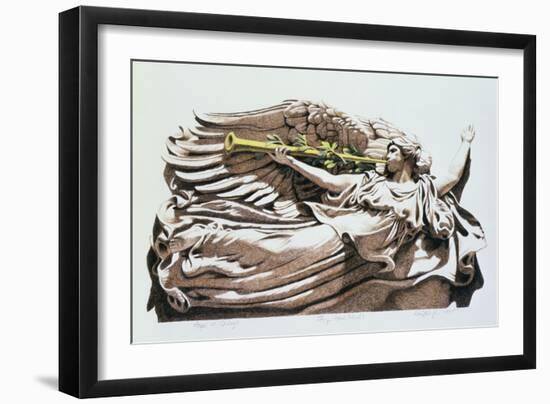 Angel in Chicago-Helen J. Vaughn-Framed Giclee Print