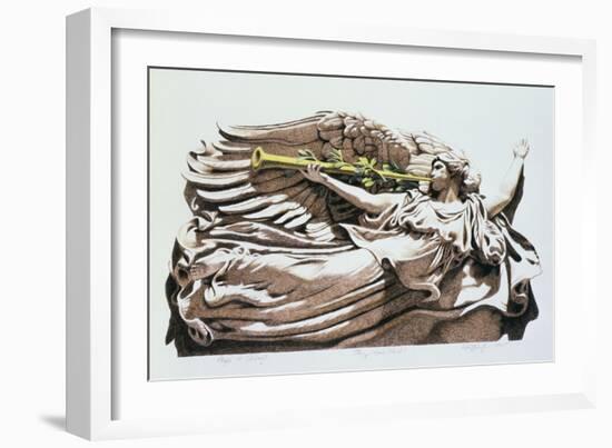 Angel in Chicago-Helen J. Vaughn-Framed Giclee Print