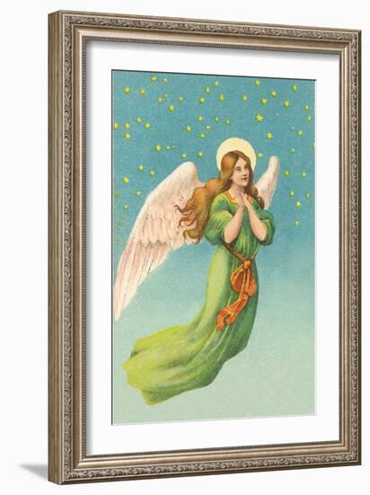 Angel in Flight-null-Framed Art Print