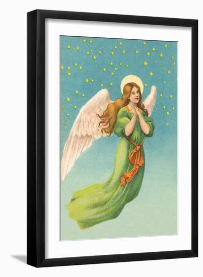 Angel in Flight-null-Framed Art Print