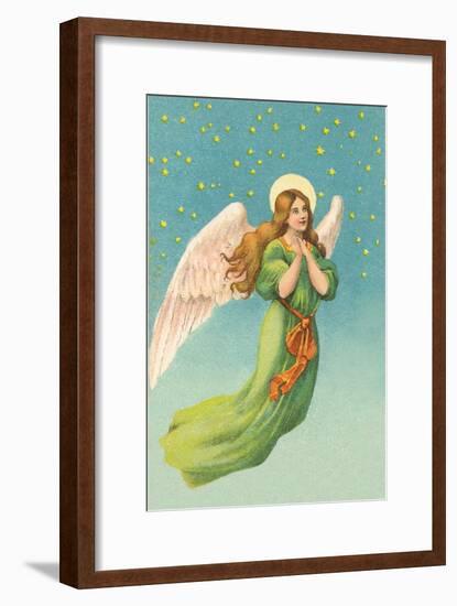 Angel in Flight-null-Framed Art Print