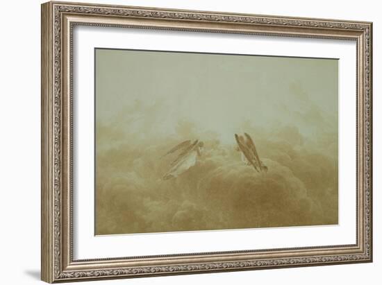 Angel in Prayer, circa 1826-34-Caspar David Friedrich-Framed Giclee Print