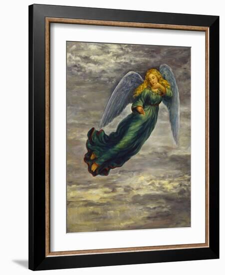 Angel in the Clouds-Edgar Jerins-Framed Giclee Print