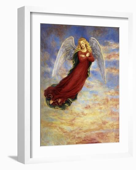 Angel in the Sky-Edgar Jerins-Framed Giclee Print