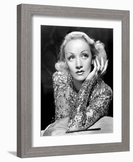 Angel, Marlene Dietrich, 1937-null-Framed Photo