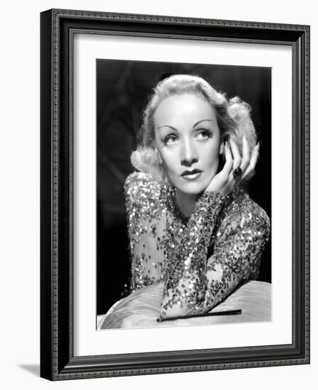 Angel, Marlene Dietrich, 1937-null-Framed Photo