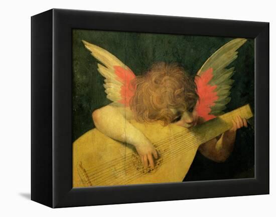Angel Musician, c.1520-Rosso Fiorentino (Battista di Jacopo)-Framed Premier Image Canvas
