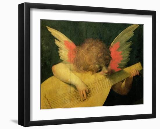 Angel Musician, c.1520-Rosso Fiorentino (Battista di Jacopo)-Framed Giclee Print