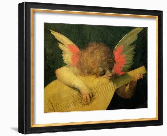 Angel Musician, c.1520-Rosso Fiorentino (Battista di Jacopo)-Framed Giclee Print