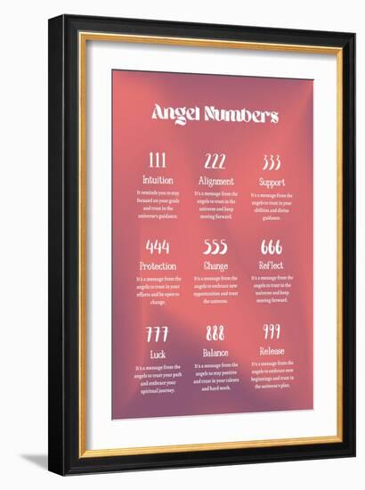 Angel Numbers-Amélie-Framed Giclee Print