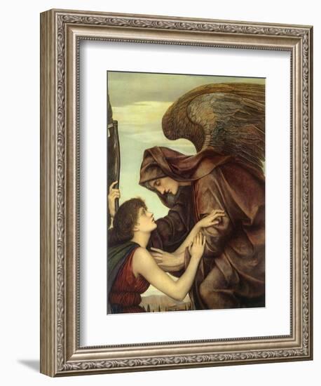 Angel of Death, 1890-Evelyn De Morgan-Framed Giclee Print