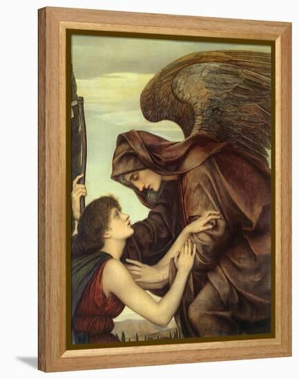 Angel of Death, 1890-Evelyn De Morgan-Framed Premier Image Canvas