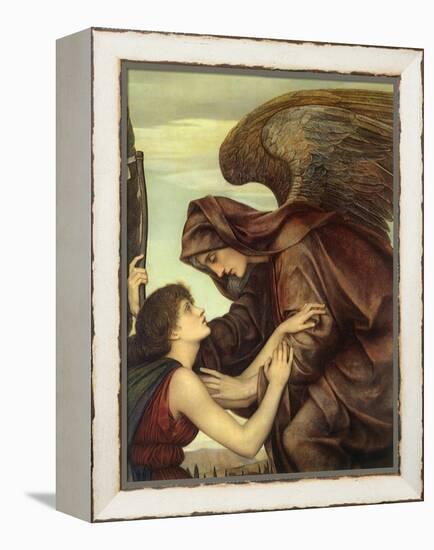 Angel of Death, 1890-Evelyn De Morgan-Framed Premier Image Canvas