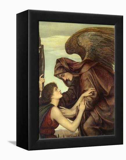 Angel of Death, 1890-Evelyn De Morgan-Framed Premier Image Canvas