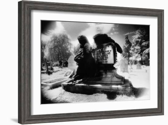 Angel of Death' Monument, East Sheen Cemetery, London-Simon Marsden-Framed Giclee Print