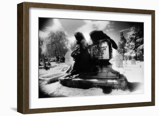 Angel of Death' Monument, East Sheen Cemetery, London-Simon Marsden-Framed Giclee Print