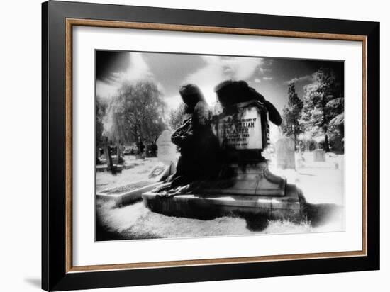 Angel of Death' Monument, East Sheen Cemetery, London-Simon Marsden-Framed Giclee Print