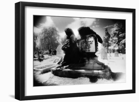 Angel of Death' Monument, East Sheen Cemetery, London-Simon Marsden-Framed Giclee Print