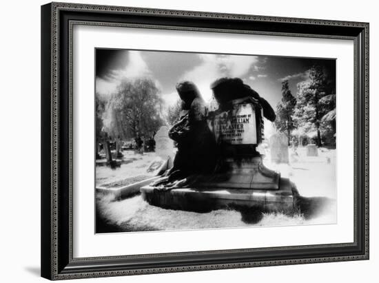 Angel of Death' Monument, East Sheen Cemetery, London-Simon Marsden-Framed Giclee Print