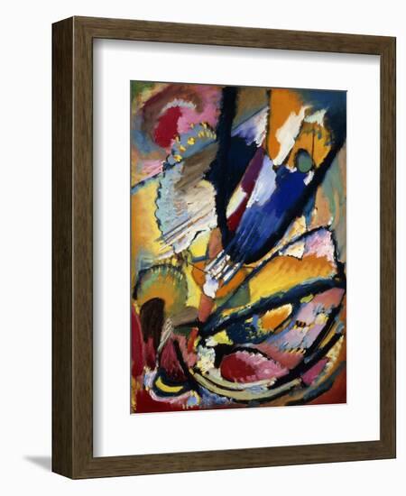 Angel of Judgment; Engel Des Jungsten Gerichts, C.1911-Wassily Kandinsky-Framed Giclee Print