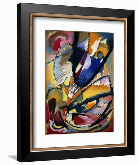 Angel of Judgment; Engel Des Jungsten Gerichts, C.1911-Wassily Kandinsky-Framed Giclee Print