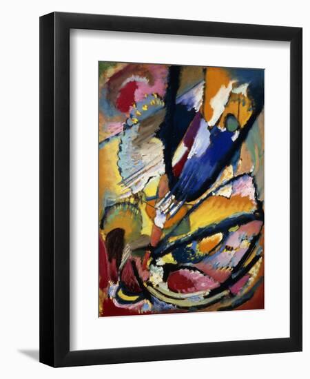 Angel of Judgment; Engel Des Jungsten Gerichts, C.1911-Wassily Kandinsky-Framed Giclee Print