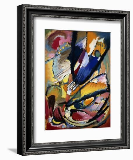 Angel of Judgment; Engel Des Jungsten Gerichts, C.1911-Wassily Kandinsky-Framed Giclee Print