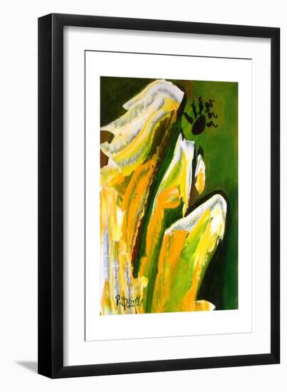 Angel of Reverence, 2010-Patricia Brintle-Framed Art Print