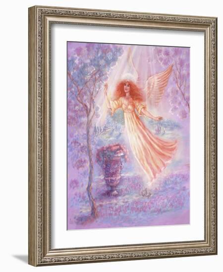 Angel of Sacred Glade-Judy Mastrangelo-Framed Giclee Print