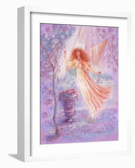 Angel of Sacred Glade-Judy Mastrangelo-Framed Giclee Print